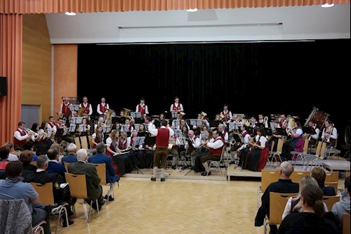 Kameradschaftskapelle Weiz bei der Wertung